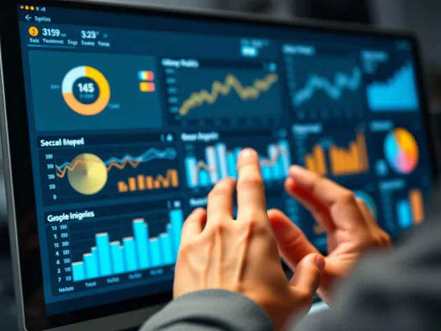 Dashboard de marketing digital mostrando análisis de contenido.