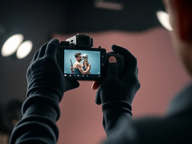Persona creando contenido para reels de Instagram