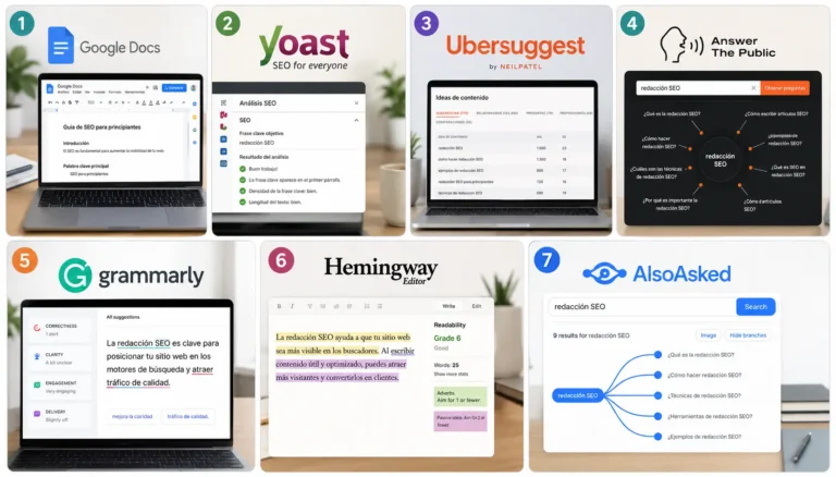 7 Herramientas gratuitas para redactar textos optimizados para SEO y duplicar tus conversiones